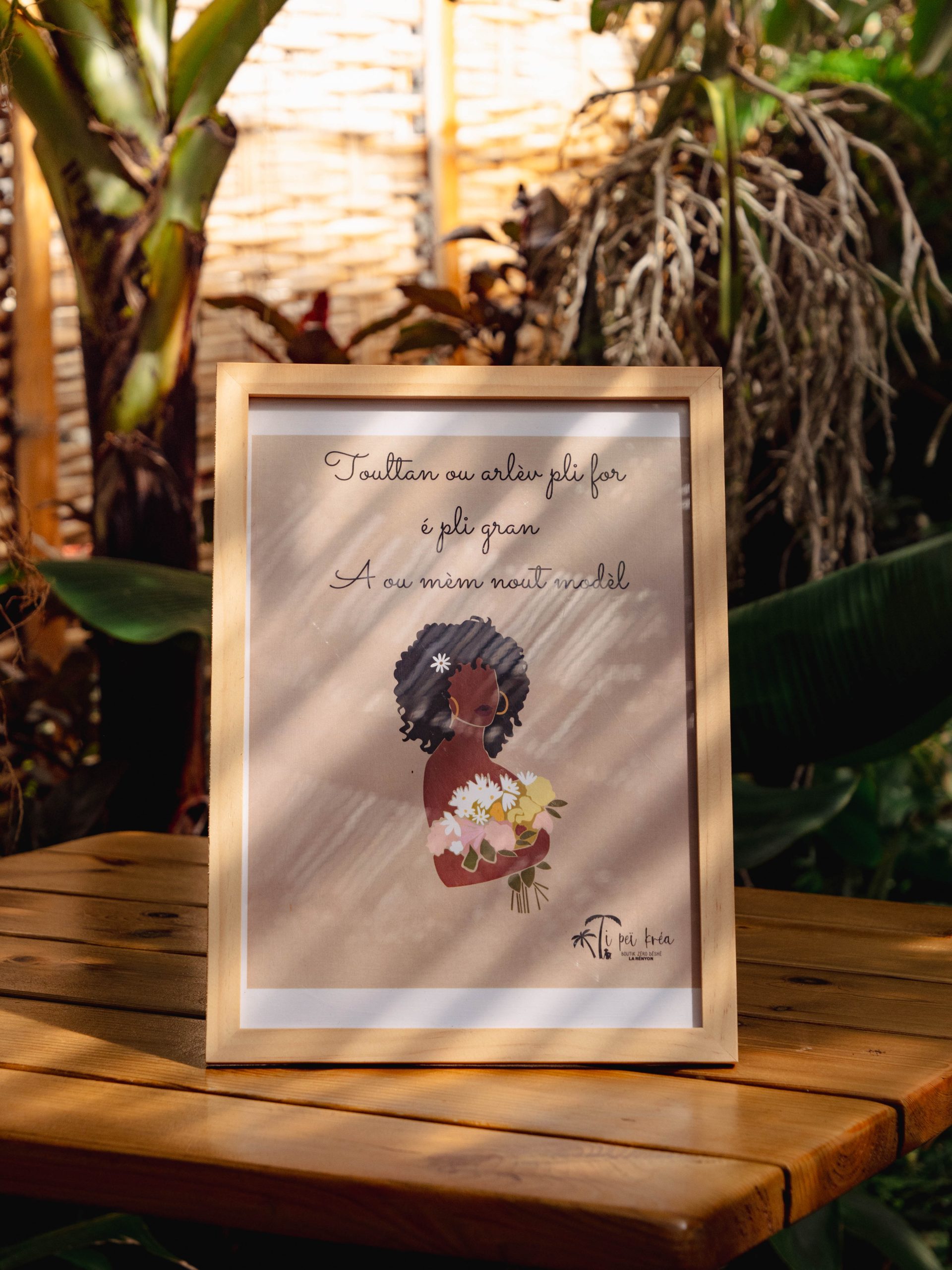 "A ou mèm nout modèl"