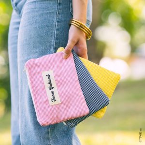 Pochette plate & chouchou